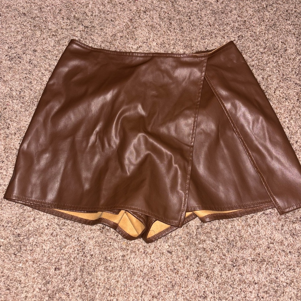 Pacsun Brown Skort Size M